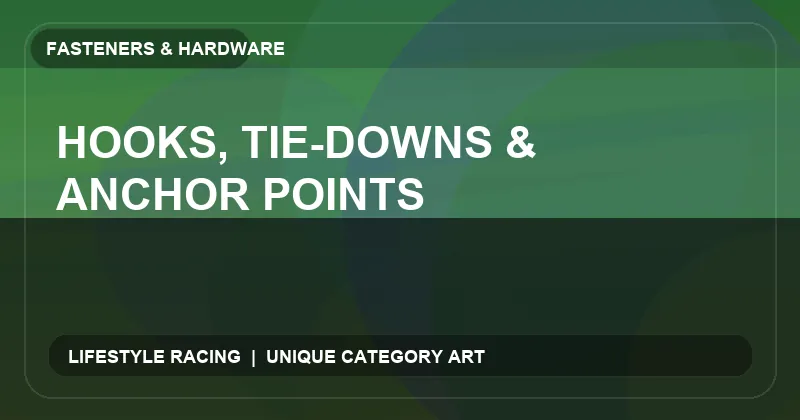 Hooks, Tie-Downs & Anchor Points